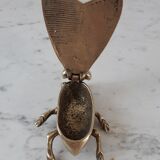 Brass fly ashtray 50s