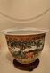 Hidden Chinese porcelain pot. Rose Family.