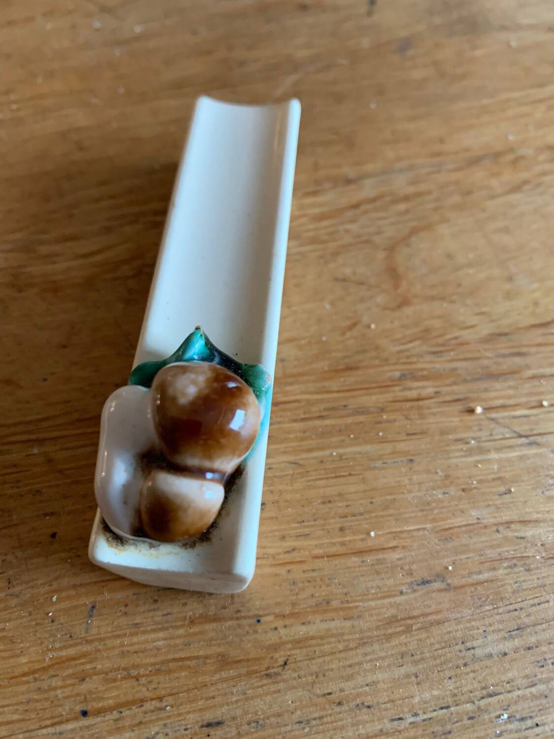 Set of 12 ceramic vegetable knife holders from Vallauris