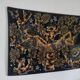 Vintage wall tapestry JC Bissery