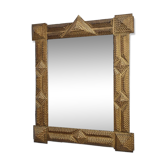 Black forest gilded wooden mirror 2, 1910s.