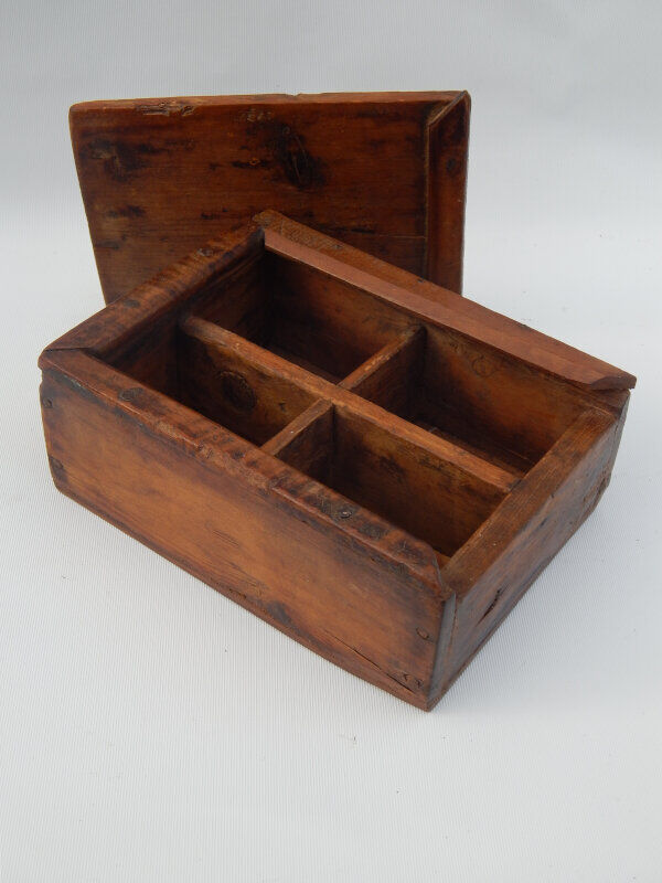 Old spice box masala box teak wood