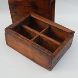 Old spice box masala box teak wood