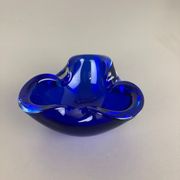 Cendrier Murano  "Blue" Italie années 1970