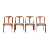 Set of 4 Juliane Dining Chairs by Johannes Andersen for Uldum, 1960s