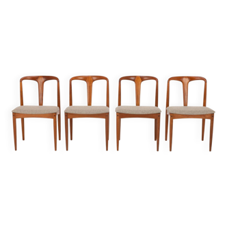 Set of 4 Juliane Dining Chairs by Johannes Andersen for Uldum, 1960s