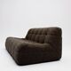 Velvet sofa by Rolf Benz, 1970s