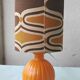 70's glass lamp