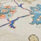 Heriz handmade Persian vintage oriental rug 240 x 195 cm