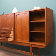 Panneau en teck, design danois, années 1960