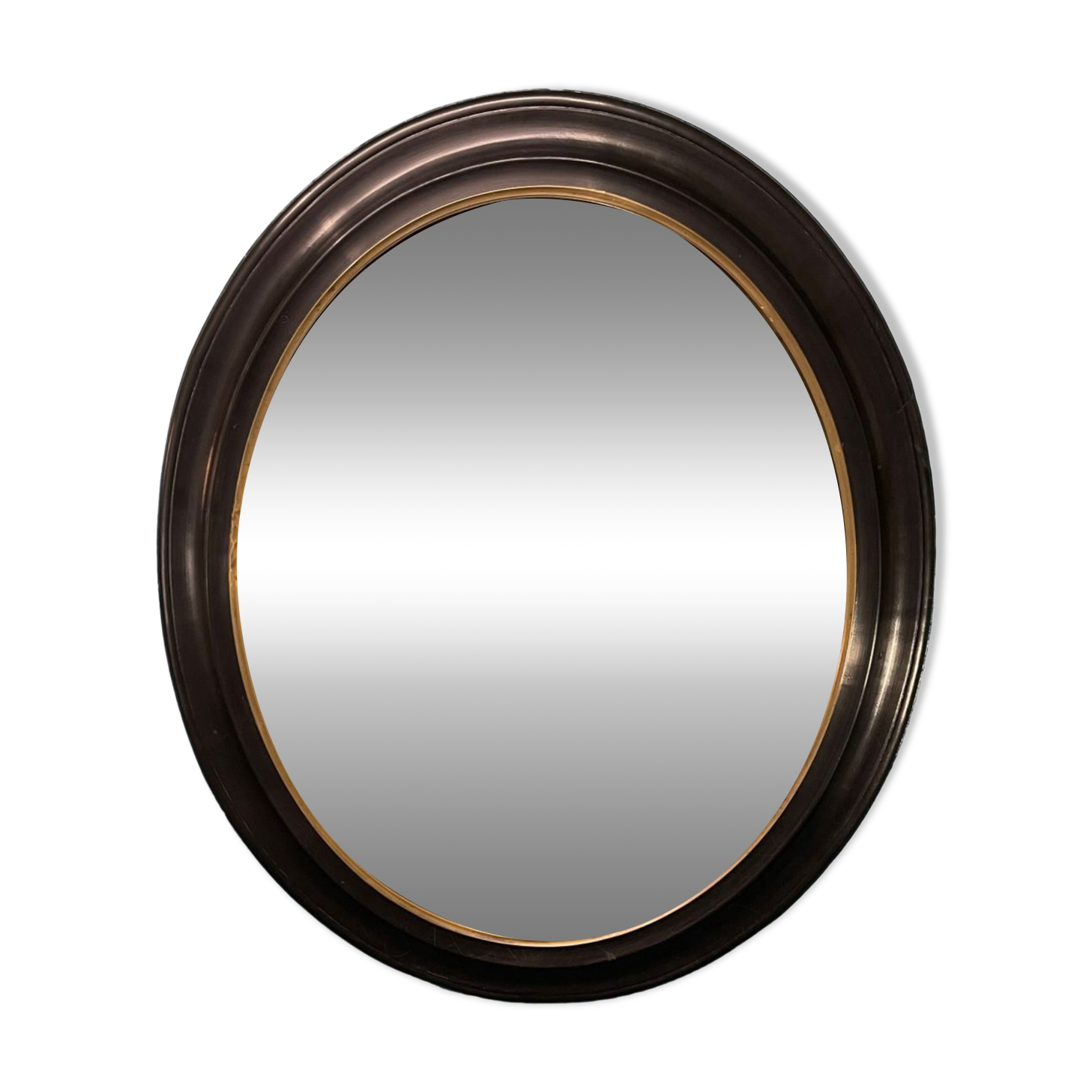 Mirror 90x75 witch of period Napoleon III 1870