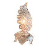 Barovier & Toso Murano Glass Leaf Lamp