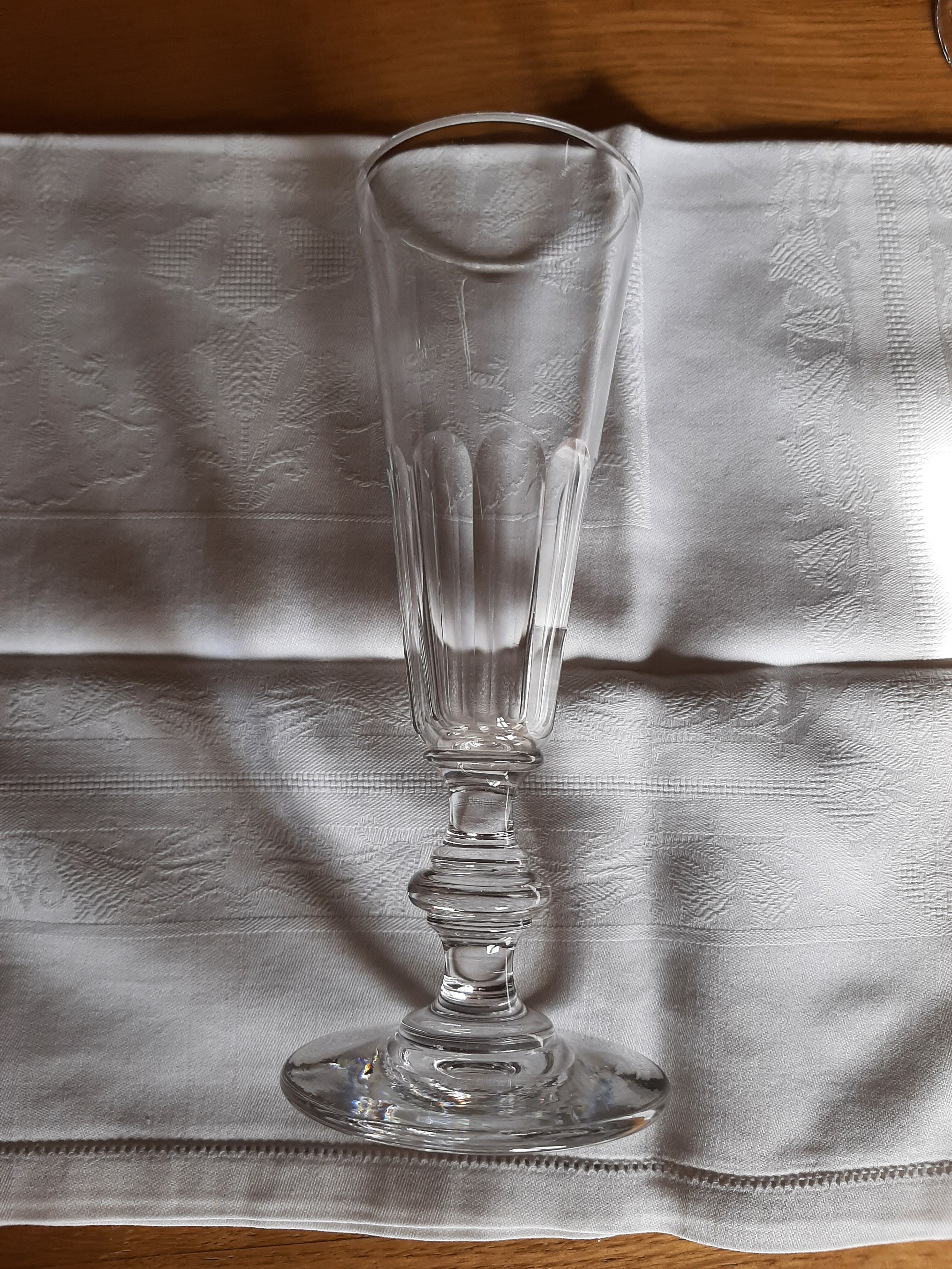 4 champagne flutes sold individually