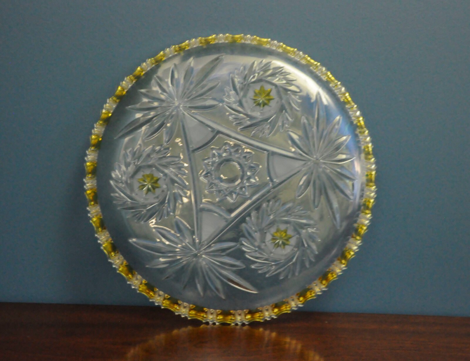 Walther Glas, le plateau de cristal