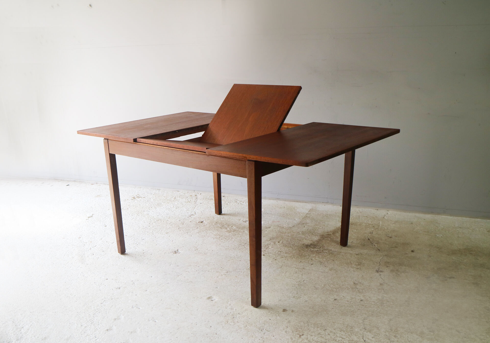 1970’s mid century Danish Afrormosia dining table