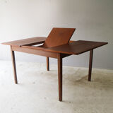 1970’s mid century Danish Afrormosia dining table
