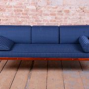 Czech Bauhaus Chrome and Beech Sofa attributed to Robert Slezak, 1930s