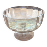 Large iridescent crystal fruit bowl – Timeless elegance