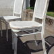 Thonet table and 4 chairs set, 19th century