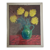 Chalk drawing Leo Kempel 1934 Picture  Height 70  Width 56 cm