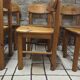 Set of 6 Rainer Daumiller chairs in solid pine – 1970s