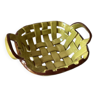 Ceramic woven basket 🧺