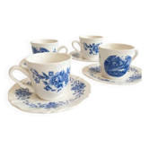 Antique coffee cups Sarreguemines
