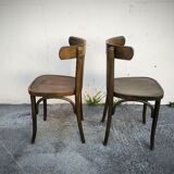 Paire de chaises bistrot