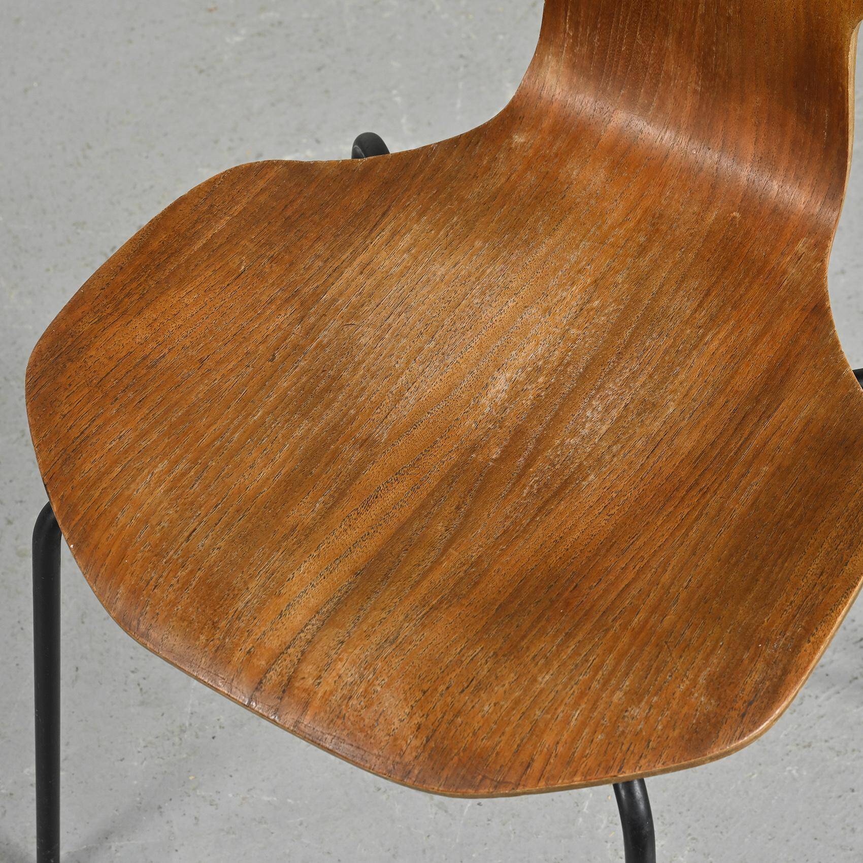 Teak office chair 3103 by Arne Jacobsen, circa 1970