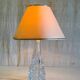 Table lamp base in crystal J.B. France - mid 20th century