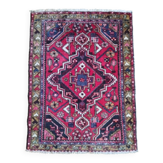 Persian carpet Hamadan 132x101cm