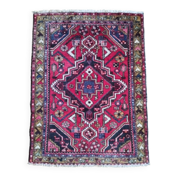 Persian carpet Hamadan 132x101cm