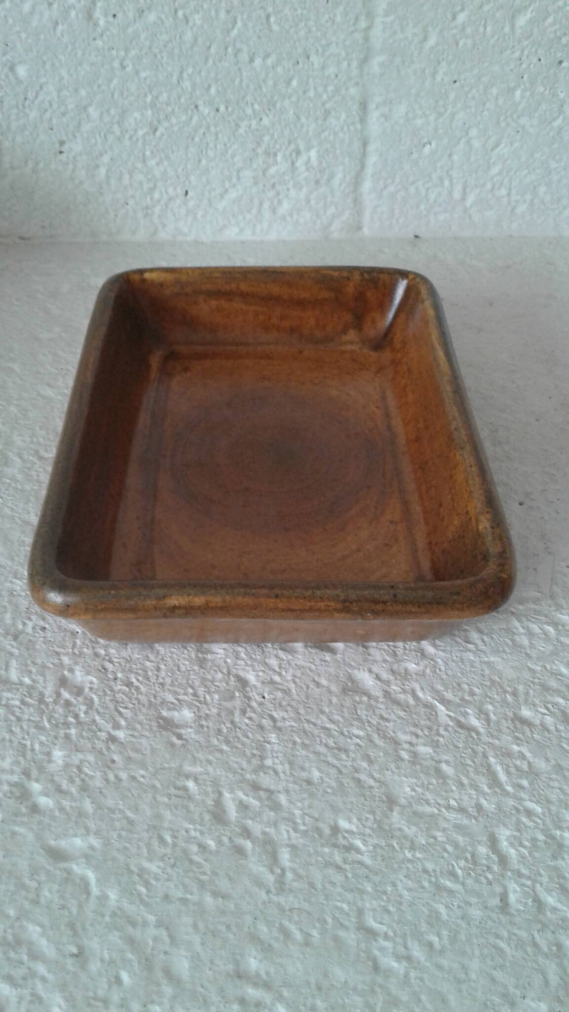 Stoneware butter dish