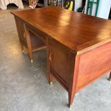 Bureau ministre double face vintage