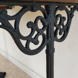 Old bistro table from the early 20th century
