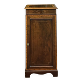 English bedside table in mahogany, late 19th century.