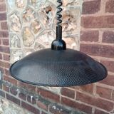 Scandinavian pendant light in perforated sheet metal