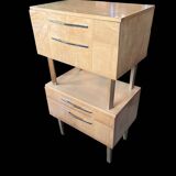 Pair of 1950s bedside tables