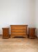 Selling Louis Philippe chest of drawers with secret drawer along with these bedside tables.