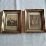 Two small paintings
