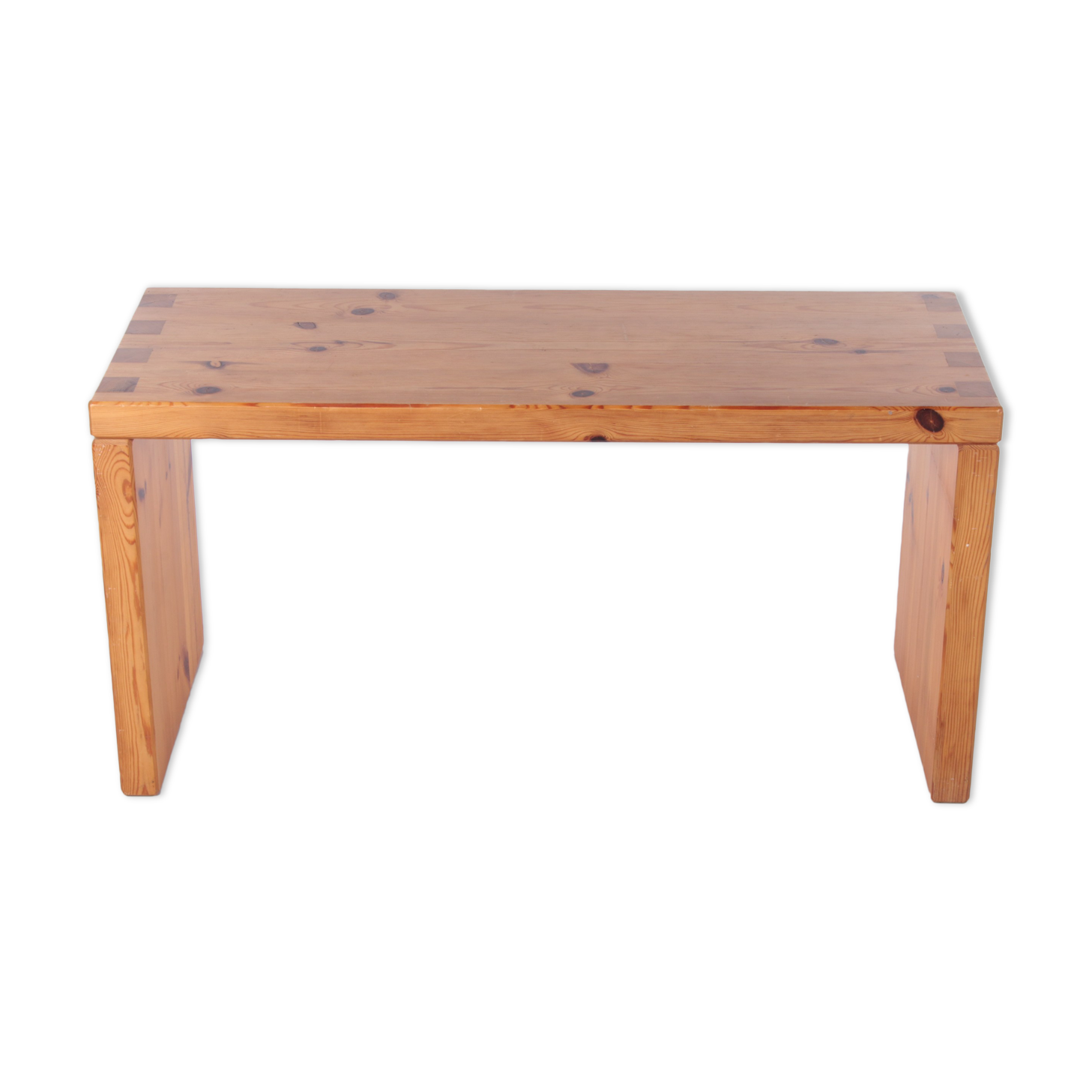 Banc en bois de pin vintage par Aksel Kjersgaard Odder Danemark