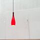 Mid-century glass pendant lamp model Bang by Jacob E. Bang for Fog & Mørup and Holmegaard, 1960s.