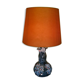 Lampe de sol en céramique, design français des années 1960