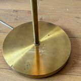 articulated brass floor lamp - Sweden 50s/60s