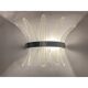 Belt sanded”palmette” murano glass wall sconce