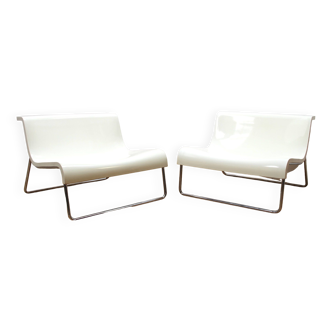 Pair of Form armchairs, Kartell