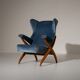 "Fiorenza" chair by Franco Albini for Arflex, Italy 1952