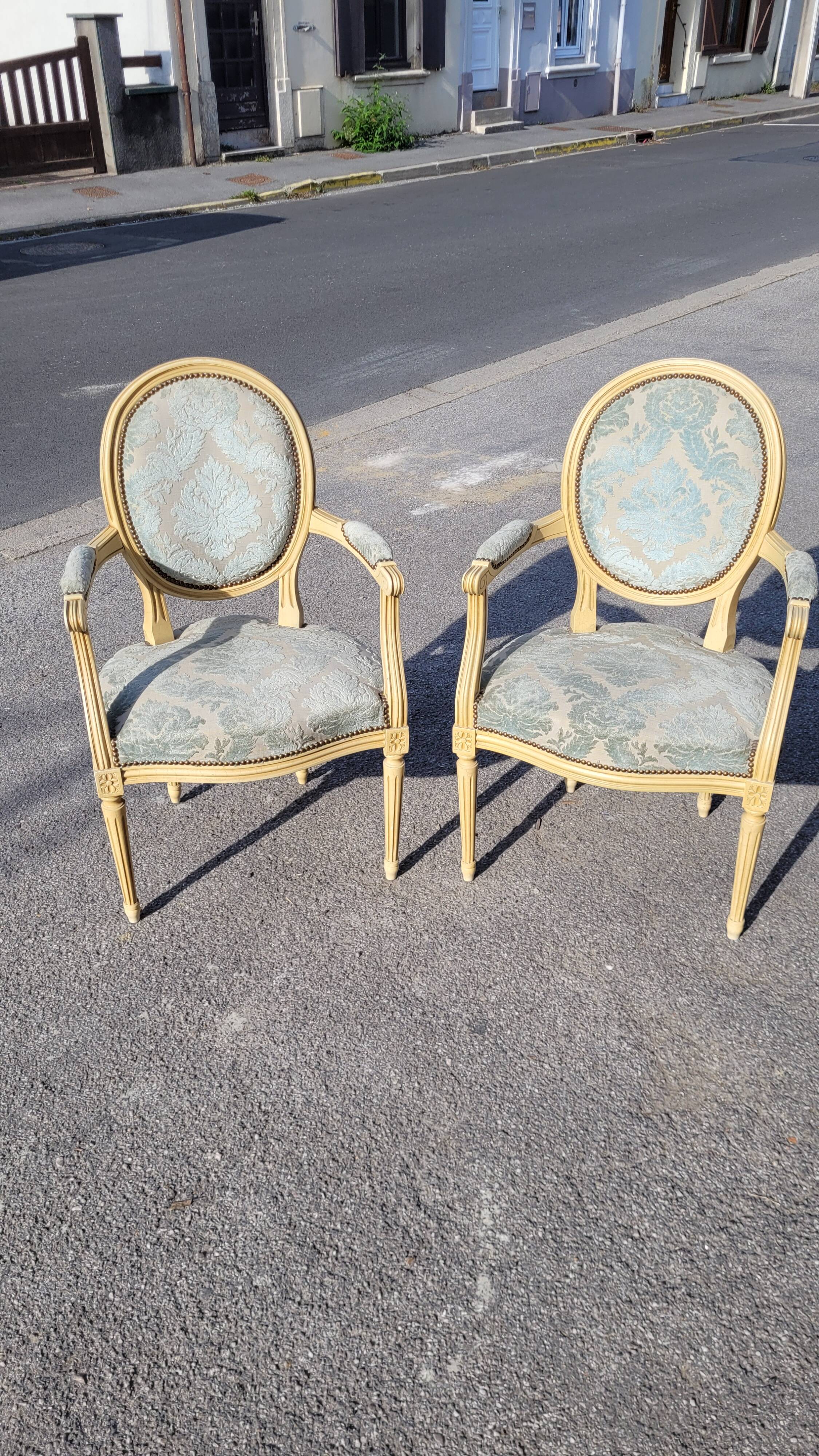 Pair of armchairs
