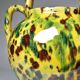 Pretty vintage terracotta glazed goat jug