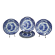 6 assiettes plate Royal Sphinx Cambridge Holland
